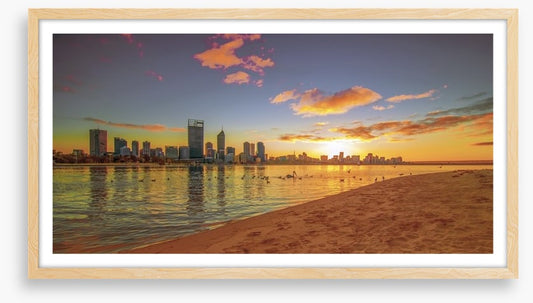 Golden Perth sunrise
