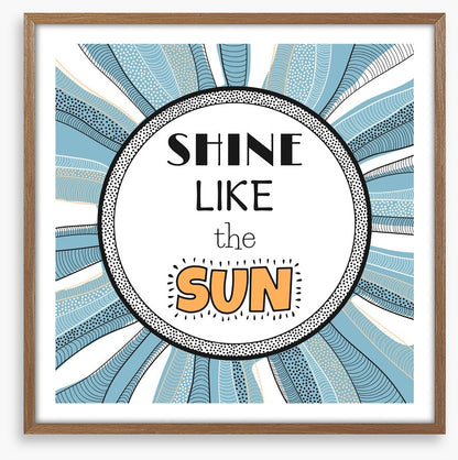 Shine like the sun