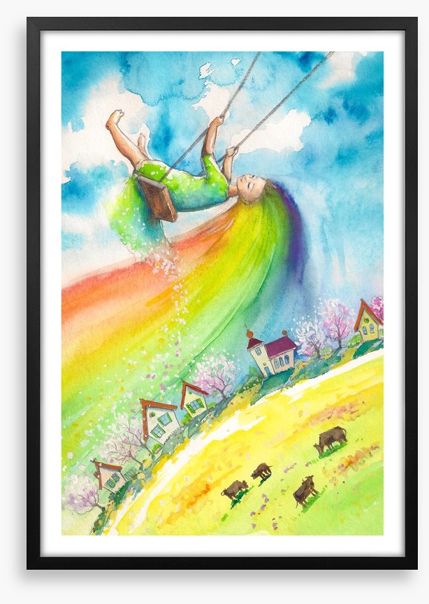 Swing a rainbow