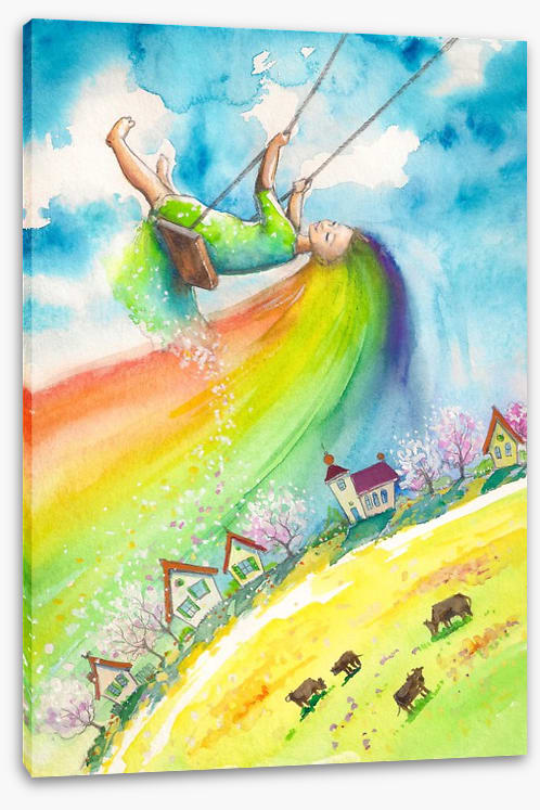 Swing a rainbow
