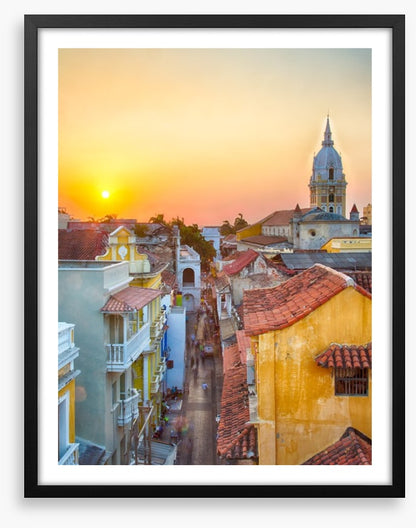 Sunset over Cartagena