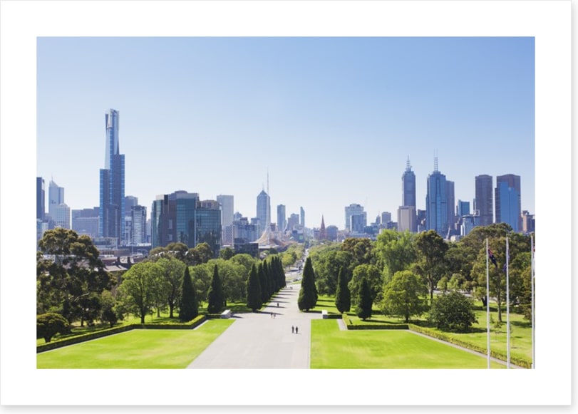 Botanic gardens skyline