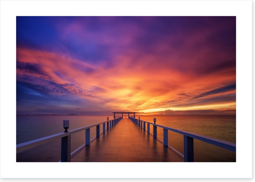 Sunset bridge