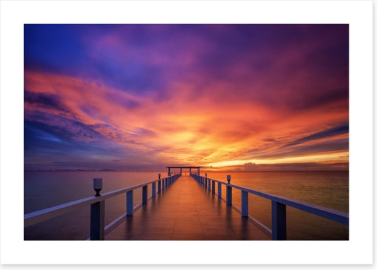 Sunset bridge