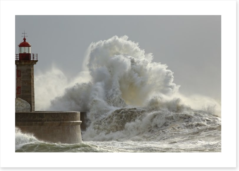 Lighthouse in the storm