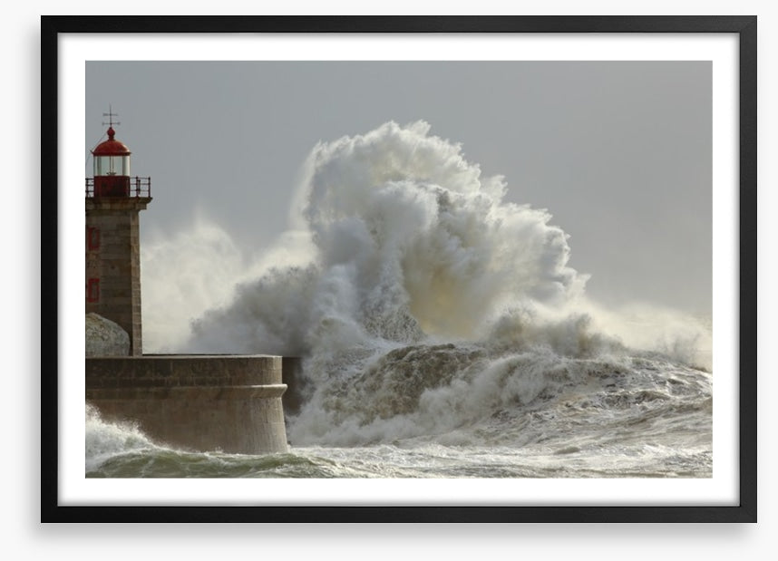 Lighthouse in the storm