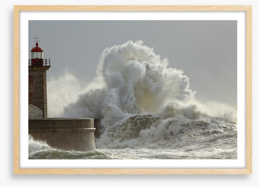 Lighthouse in the storm