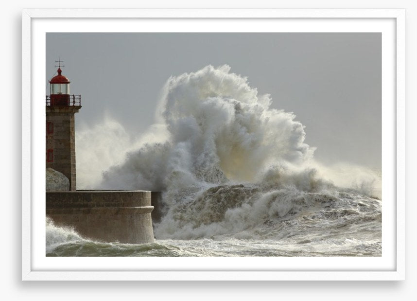 Lighthouse in the storm