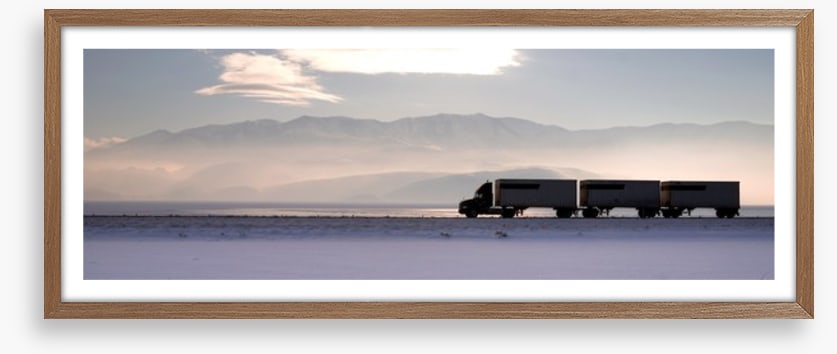 Across the salt flats
