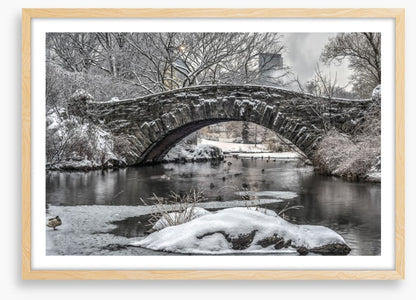 Gapstow Bridge in winter