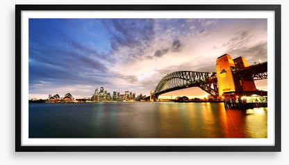 Sydney twilight panorama