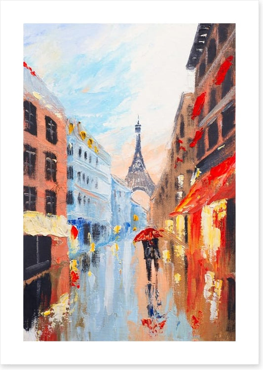 Paris in the rain
