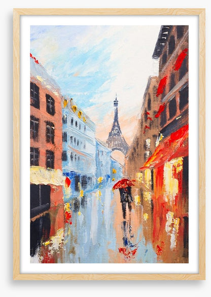 Paris in the rain