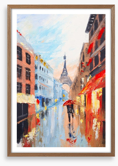 Paris in the rain