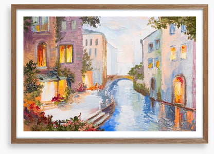 Evening on the Venice canal
