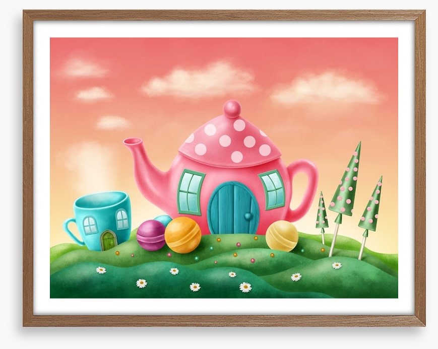 Candyland teapot