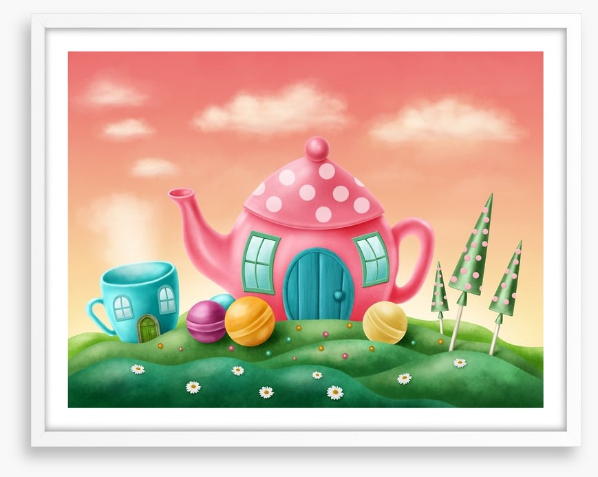 Candyland teapot