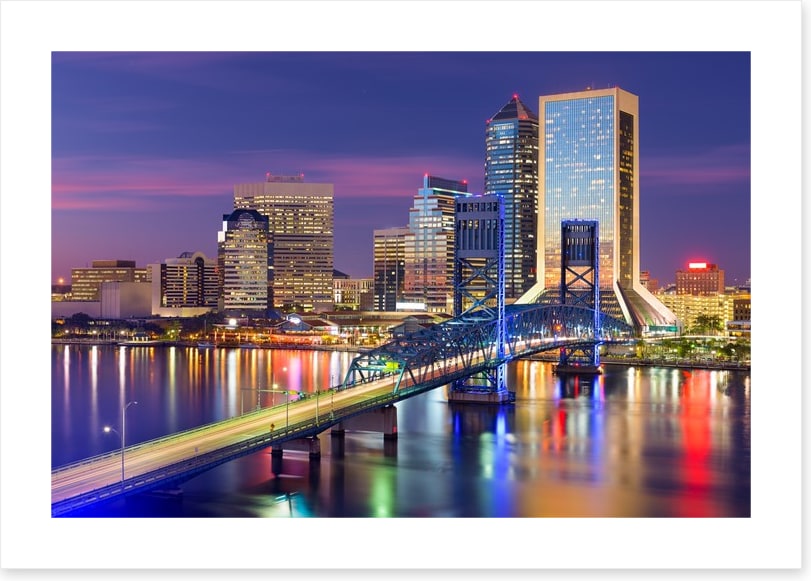 Across to Jacksonville