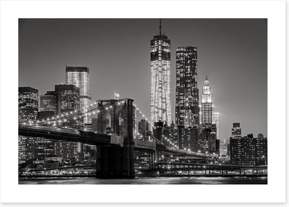 New York by night