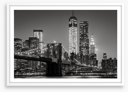 New York by night