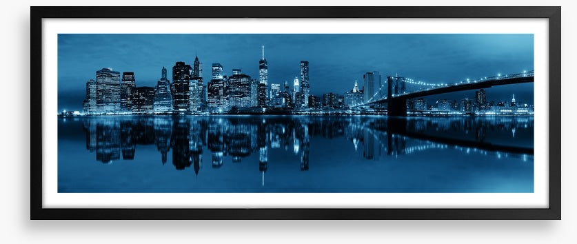 Downtown blues panorama