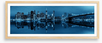 Downtown blues panorama
