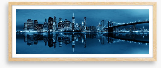 Downtown blues panorama