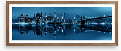 Downtown blues panorama
