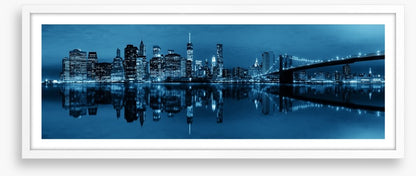 Downtown blues panorama