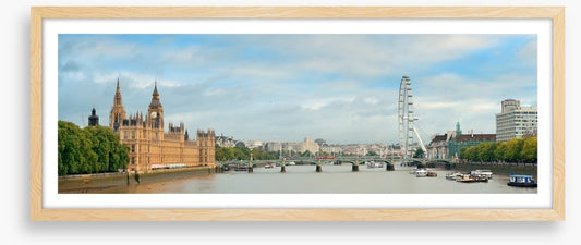 Thames river panorama