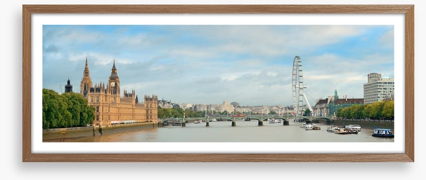 Thames river panorama