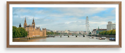 Thames river panorama