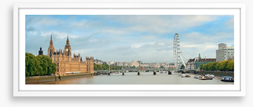 Thames river panorama