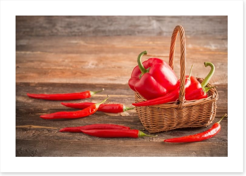 Red chilli peppers