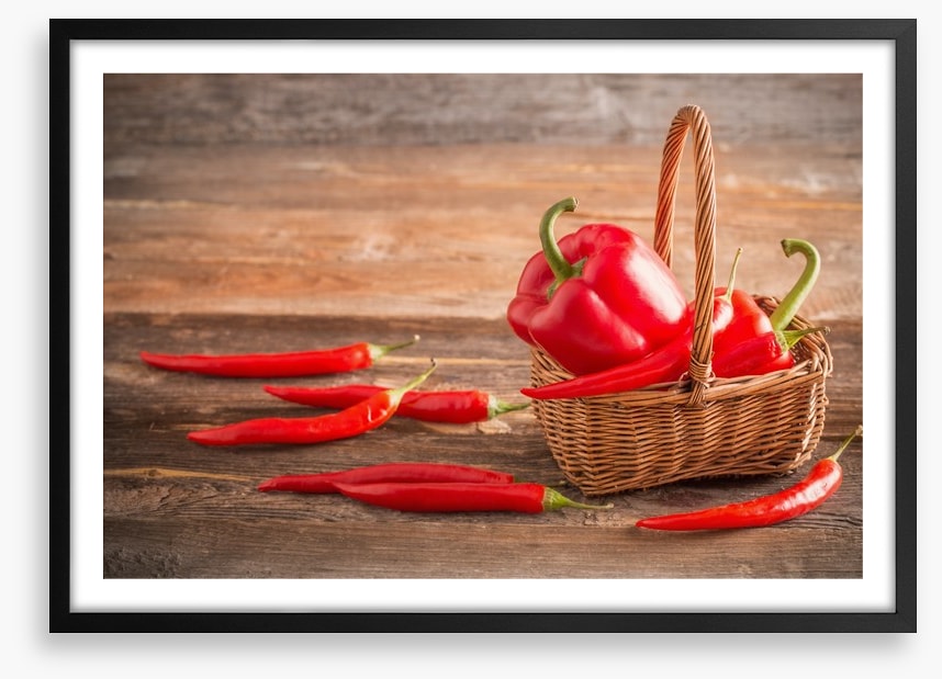 Red chilli peppers