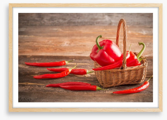 Red chilli peppers