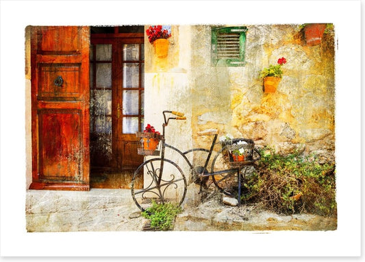 Charming street in Valdemossa village