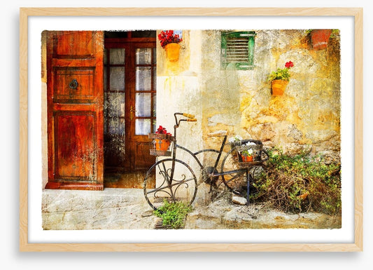 Charming street in Valdemossa village