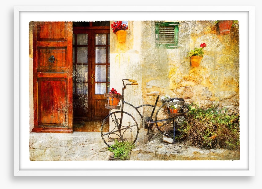 Charming street in Valdemossa village