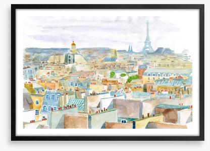 City of Paris watercolour