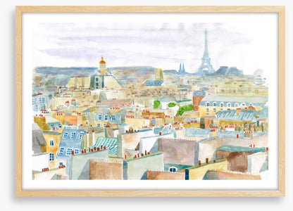 City of Paris watercolour