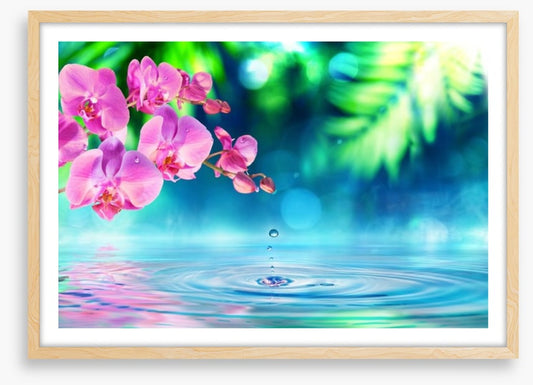Zen garden droplet