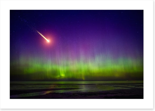 The aurora comet