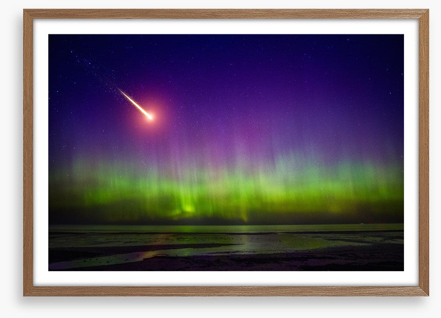 The aurora comet