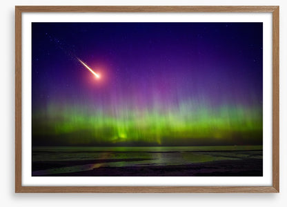 The aurora comet