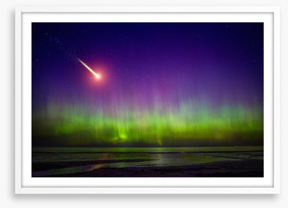 The aurora comet