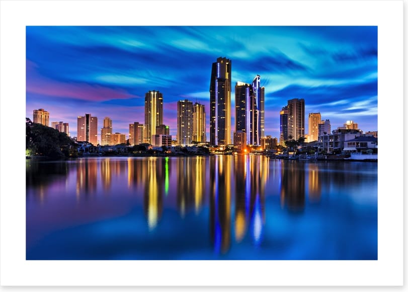 Surfers Paradise reflections