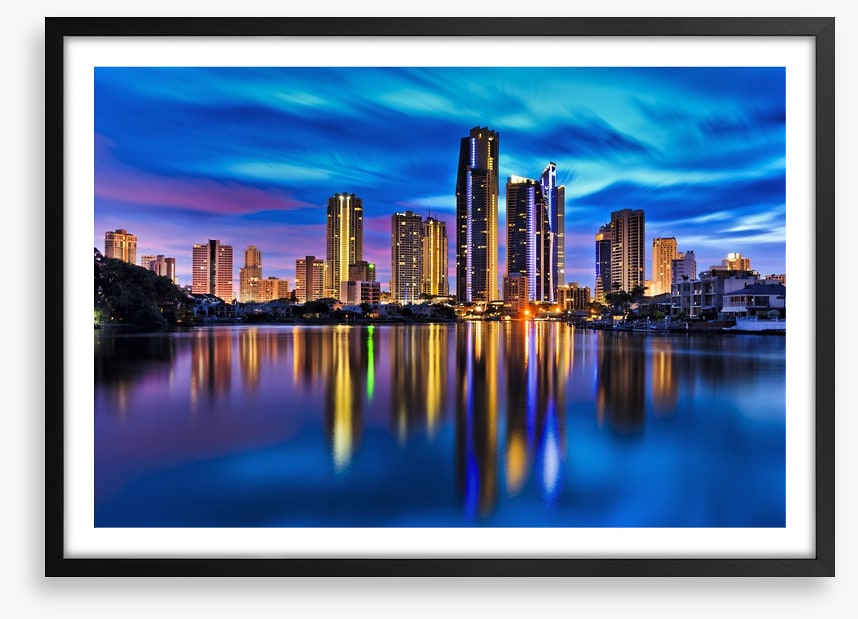 Surfers Paradise reflections