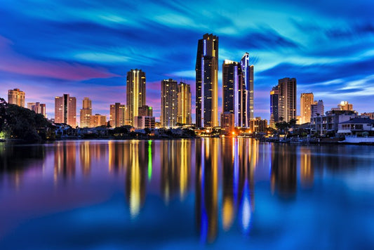 Surfers Paradise reflections