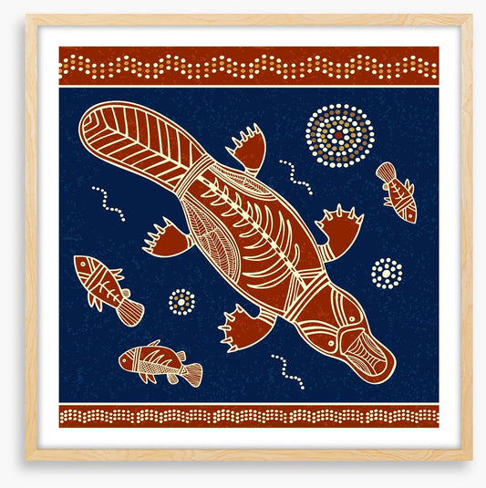 Platypus and fish